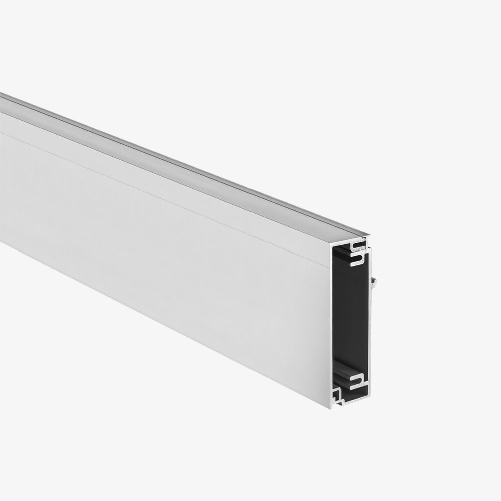 Poutre de soutien anodisée pour automatisme Myone.
 - L. 3500 mm